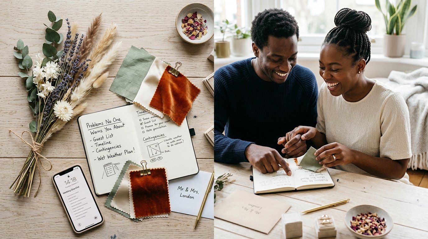13 Wedding Day Problems No One Warns You About — editorial photography for Weddings Hub