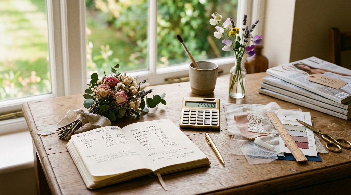 Wedding Dress Cost UK: 2026 Price Guide — The true total cost, editorial photography for Weddings Hub