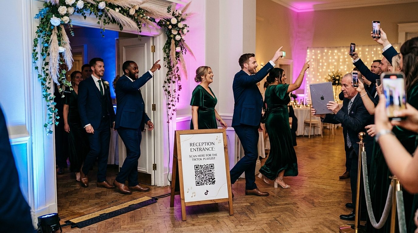 The reception entrance: top 15 for 2026 for Wedding Entrance Songs Trending on TikTok 2026