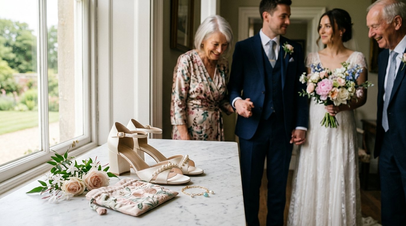 What to Wear as a Wedding Guest in June — Shoes for June UK weddings, editorial photography for Weddings Hub