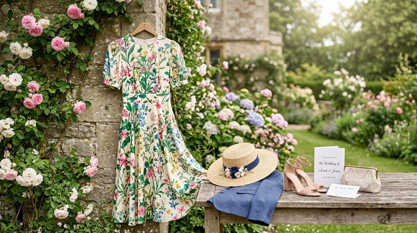 Editorial image for What to Wear as a Wedding Guest in June