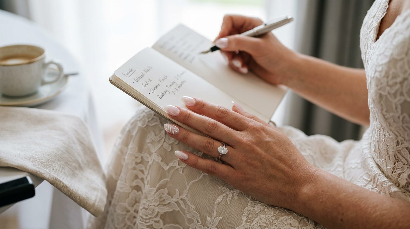 Editorial image for Wedding Manicure Trends 2026: Beyond the French