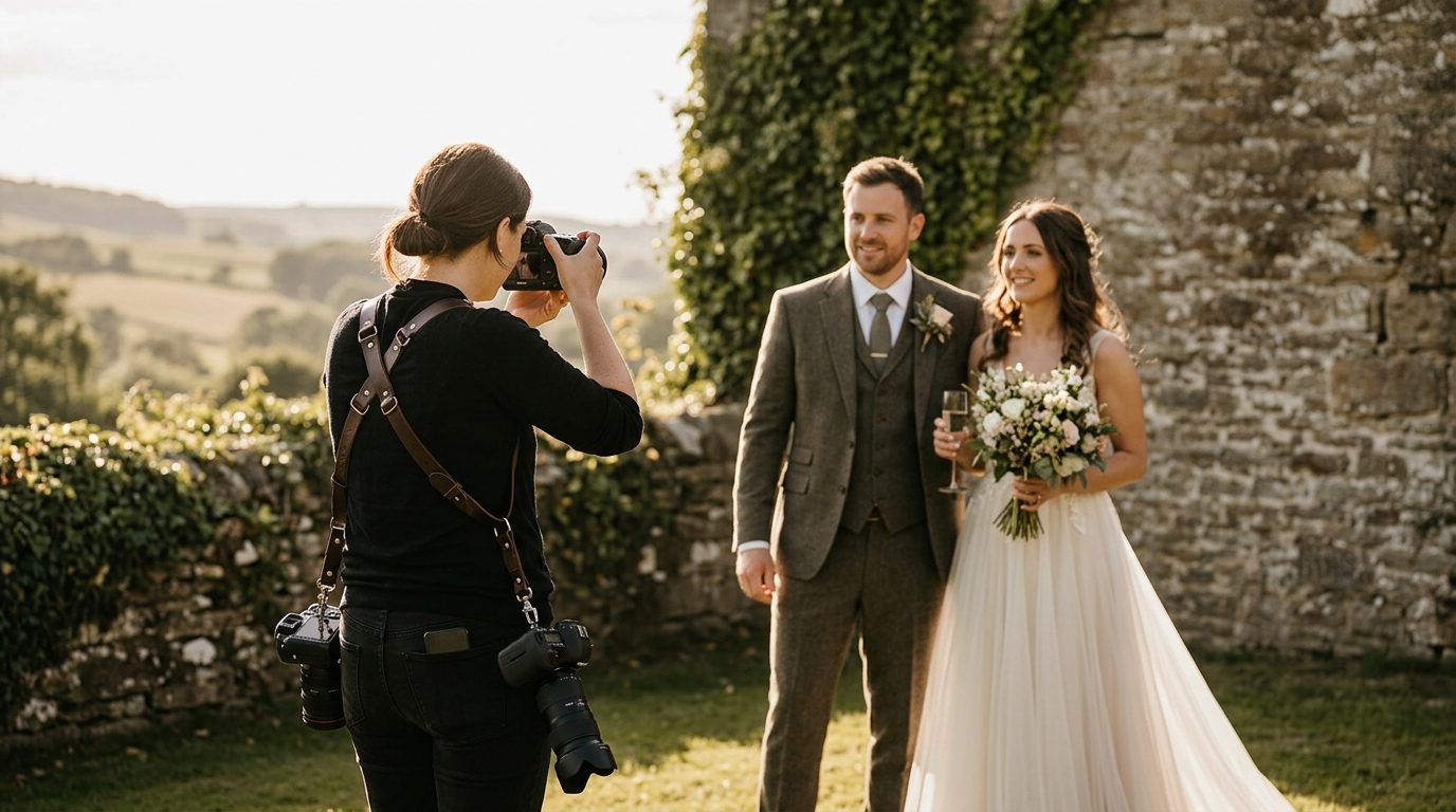 Sample photography timeline (1pm ceremony) for Wedding Photography Timeline UK