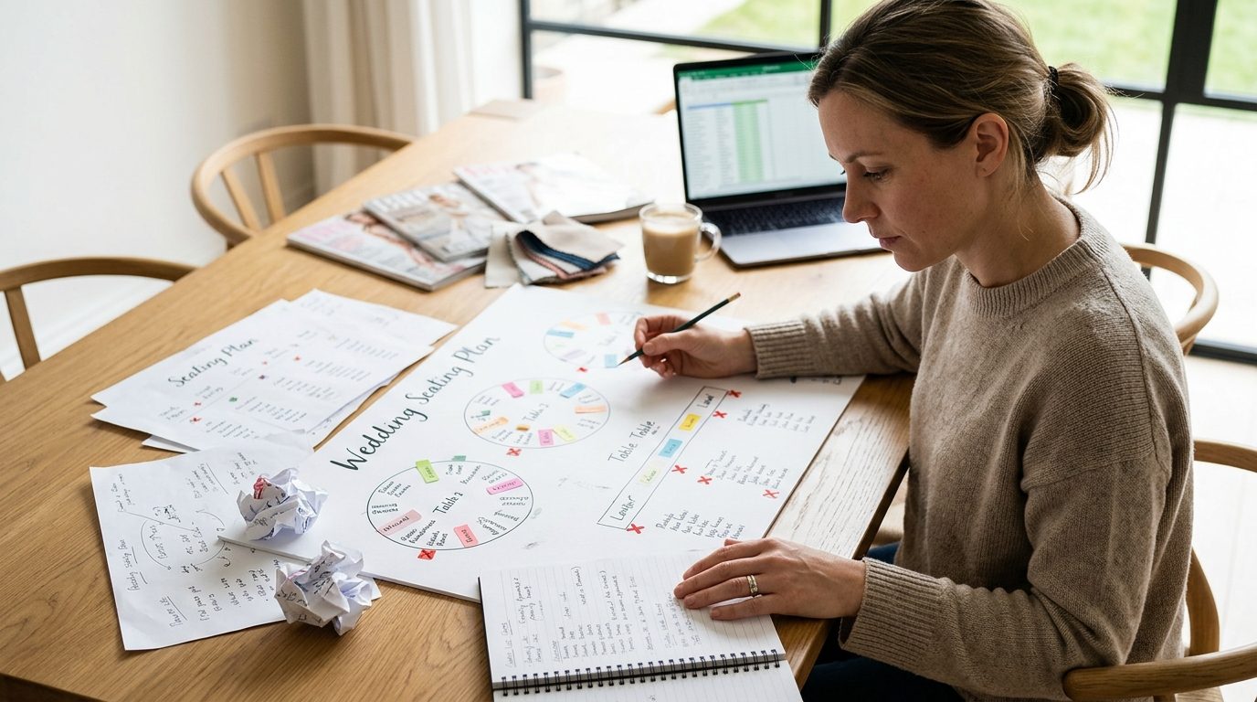 Common mistakes for Wedding Seating Plan: Tips & Templates