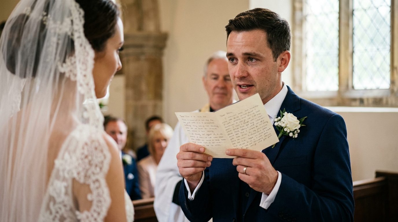 Short and sincere for Wedding Vows: How to Write Your Own
